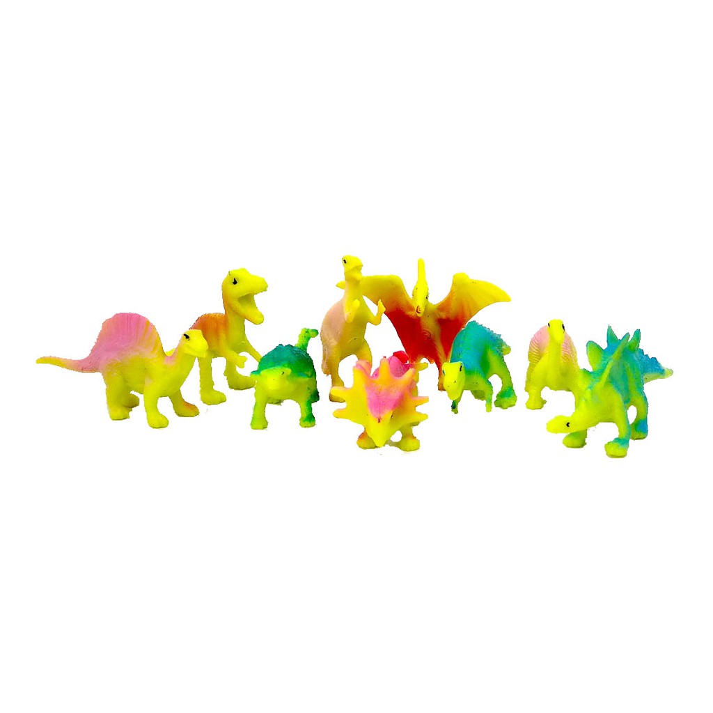 Mini Dinosaurus 9 pcs Mainan Anak Miniatur Dino