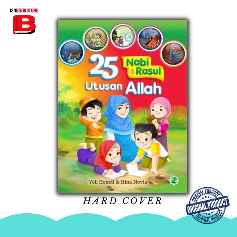Buku 25 Nabi Dan Rasul Utusan Allah / Hard Cover - Zikrul Hakim