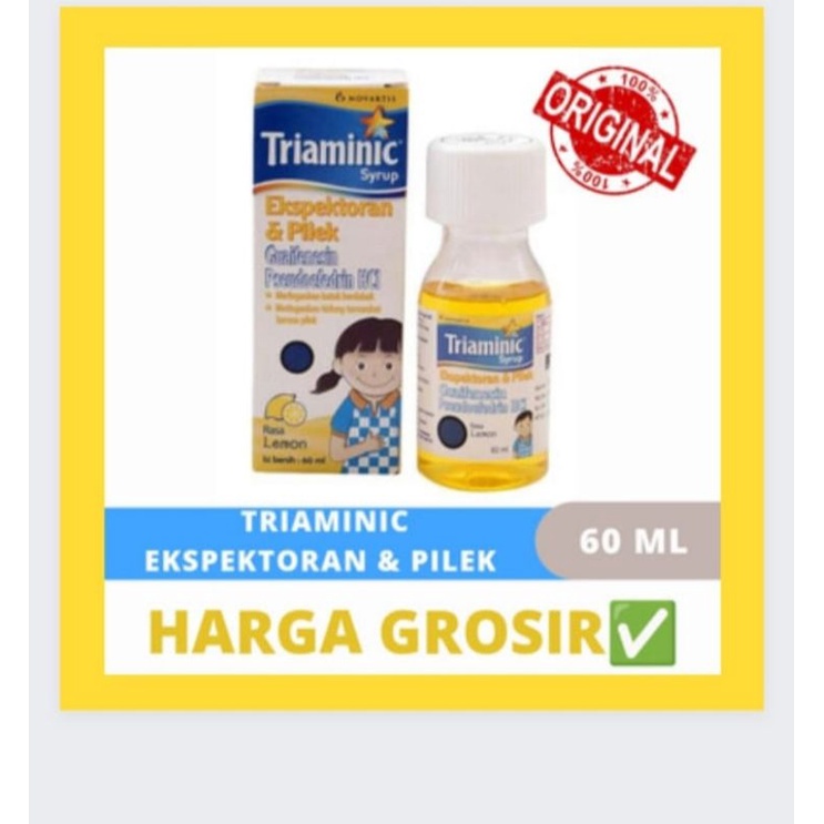 TRIAMINIC EKSPEKTORAN DAN PILEK - 60 ML