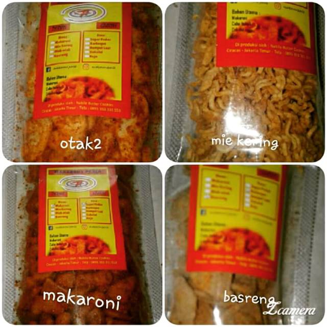 

Makaroni perih kemasan pouch