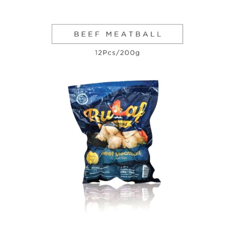 

Bulaf Beef Meatball 200 gr / Bakso Sapi Bulaf ( Non MSG dan Pengawet )