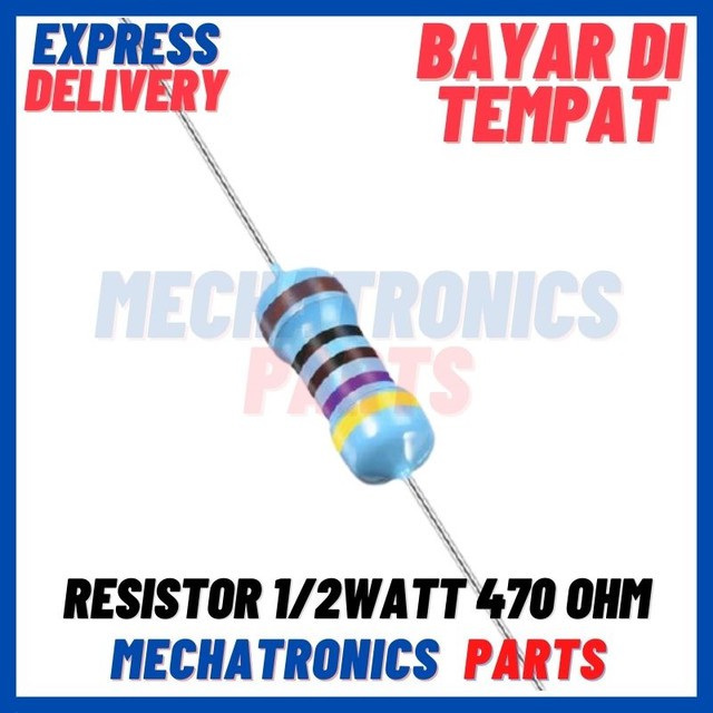 [PAS-9477] RESISTOR 1/2WATT 470OHM