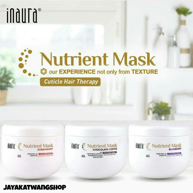 Inaura Nutrient Mask 500 ML / Masker Rambut