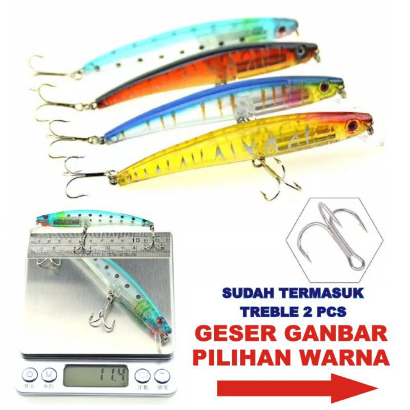 Umpan Minnow 12 cm Lure Casting