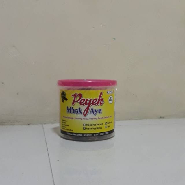 

Peyek Mbak Ayu 1 L Rasa Kacang Hijau