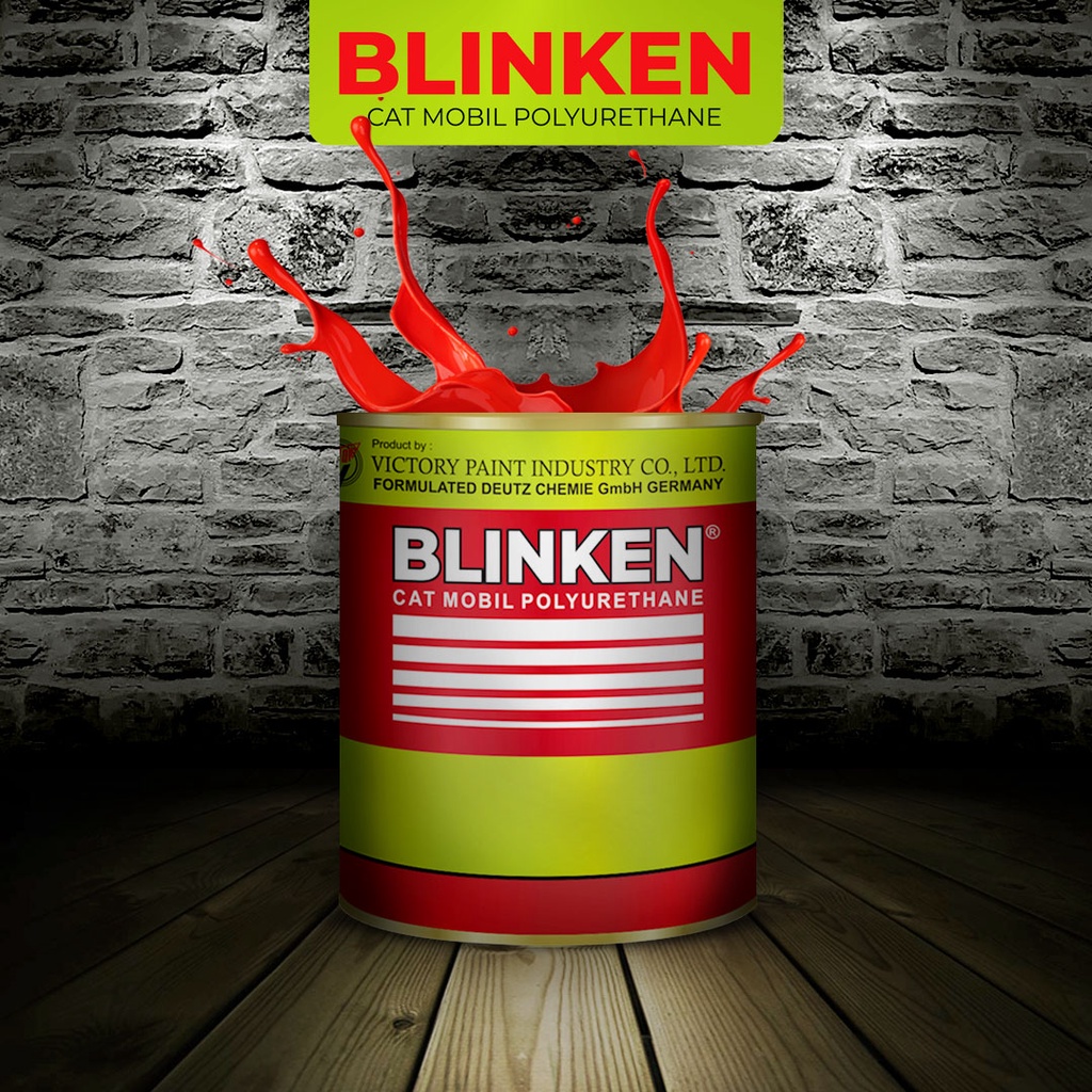 Cat Mobil Blinken Polyurethane Warna HiLite Red Metalik Ferrari