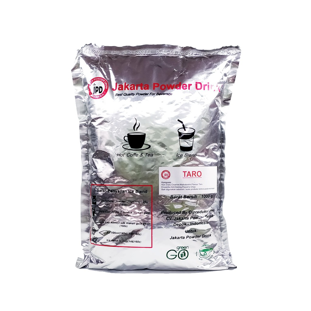 

Jakarta Powder Drink Rasa Taro 1 Kg - Minuman Serbuk Taro