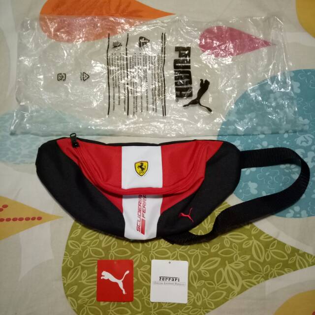 Puma Ferrari fan wear waist bag