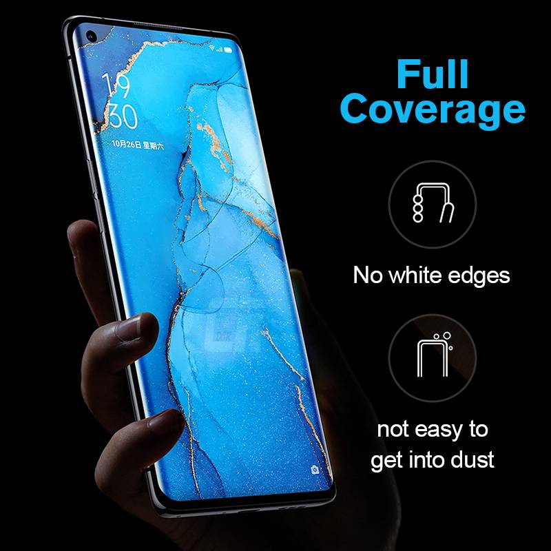 1-3 Pcs Screen Protector Hydrogel Film For OPPO Realme X50 x Q Full Cover Protective Film For Realme X50 Pro Q2pro X7Pro X2 Pro Not Glass