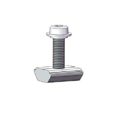 T Module Nut Mounting / Bracket Solar PV / Solar Module / Panel Surya