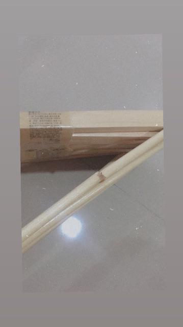Original Ikea Hopa Gantungan Pakaian Set Isi 5, Kayu Eucalyptus Solid
