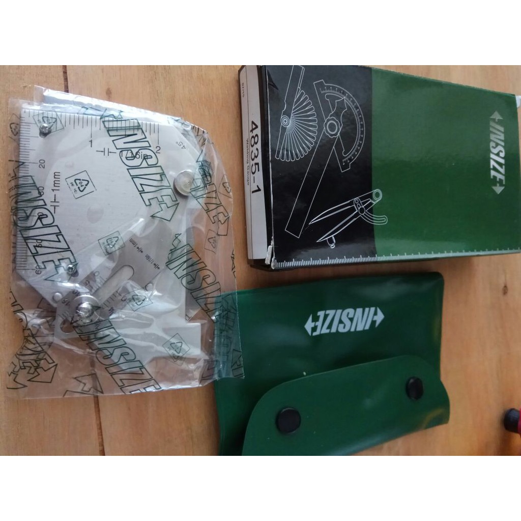 INSIZE 4835-1 WELDING GAUGE WELDING GAGE ALAT UKUR LAS LASAN