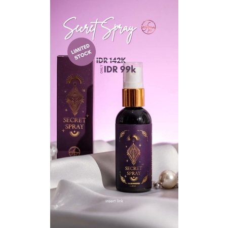 Secret Spray Perapat Kesat Miss V Allmamaneed Original