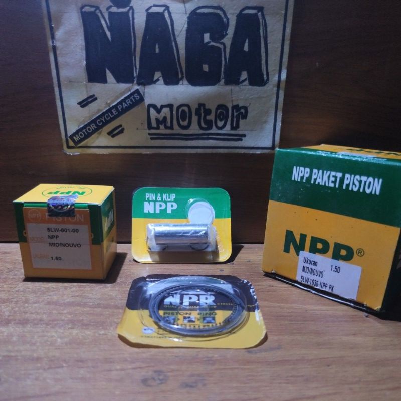 Piston Kit Seher Paket Mio Smile Sporty Mio Soul Lama Fino Karburator Os 150 NPP