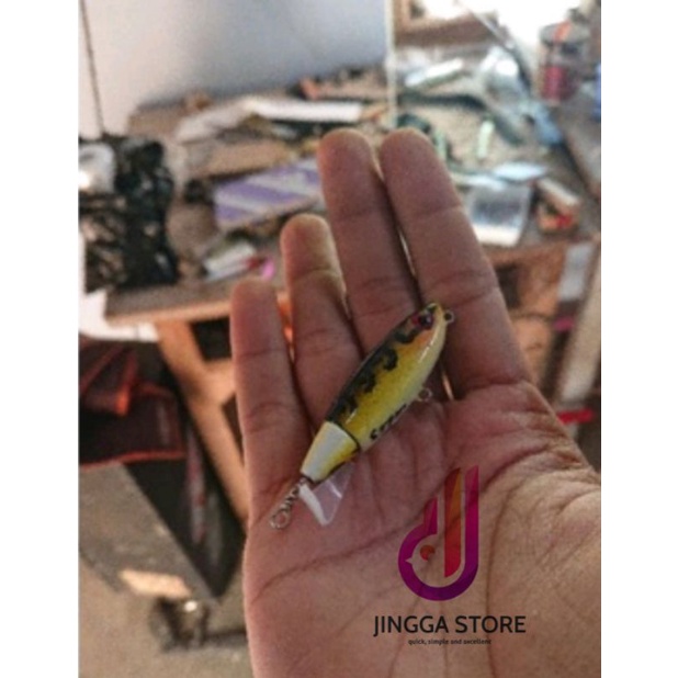 LURE WOPPLER POPPER HANDMADE CARLURE