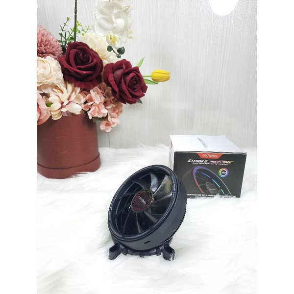 FAN Storm II ARGB CPU Cooler Infinity Murah Bergaransi New