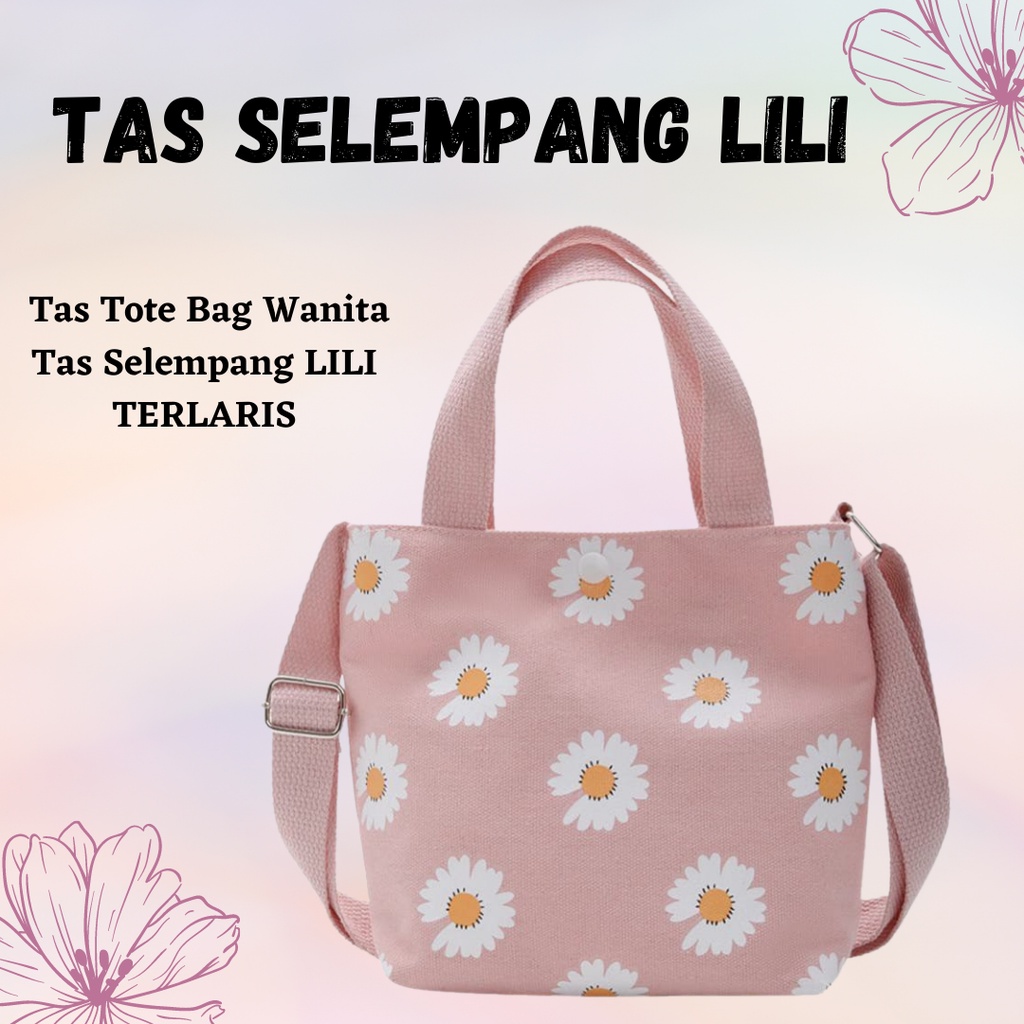 PROMO!! Tas Jinjing Wanita / Tas Tote Bag Wanita Tas Selempang LILI TERLARIS