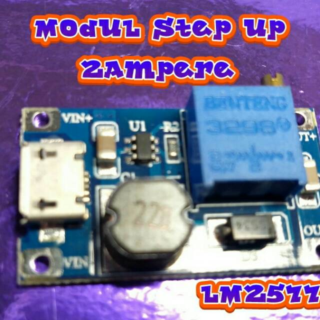 Jual Modul Step Up A Lm Penaik Tegangan Dc Dengan Micro Usb