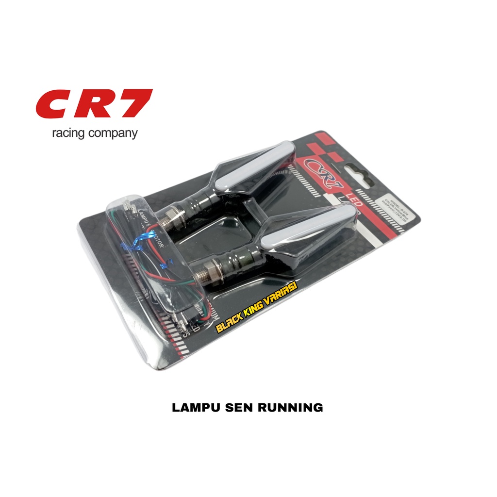Lampu Led Sein Running 2 Warna Senja Sein Running Model Sayap Universal Waterproof