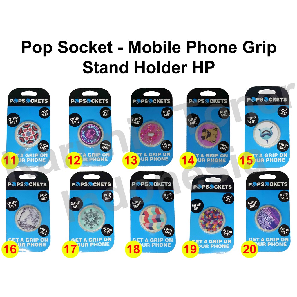 PopSockets Pop Socket - Mobile Phone Grip - Stand Holder HP TERMURAH