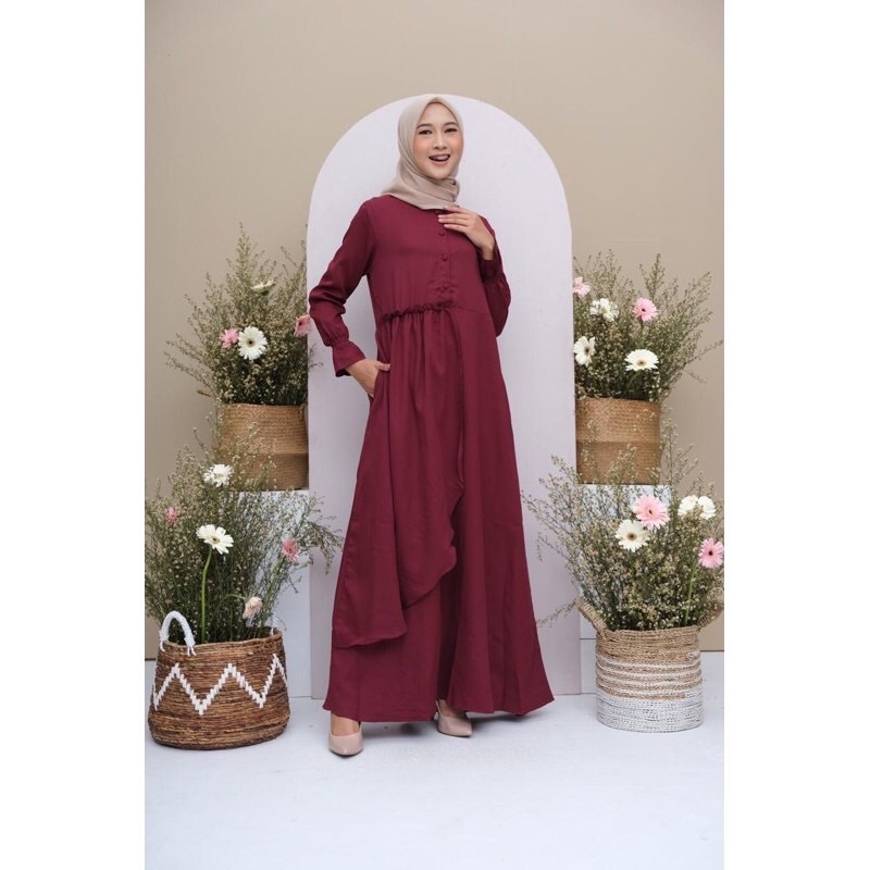 layery dress by comfortable hijab