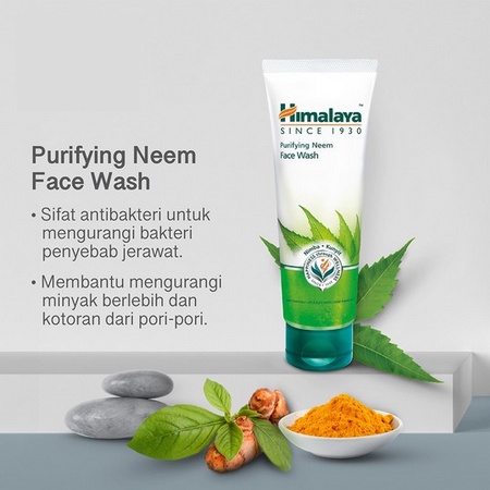 ⭐ BAGUS ⭐ HIMALAYA PURIFYING NEEM FACE WASH 50 / 100ML | Facial Wash / Cleanser