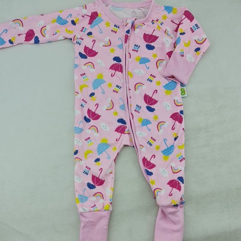 Baju Bayi Murah sleepsuit murah romper baby - DEFECT SALE-Sleepsuit Awan