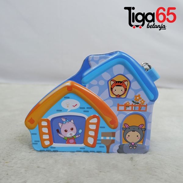 365 COIN BANK #40961 Celengan Gembok / Buka Tutup Karakter Fancy