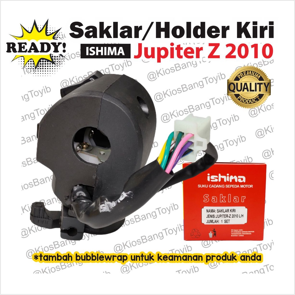 Saklar Holder Handle Switch Kiri Yamaha Jupiter Z 2010 (ISHIMA)