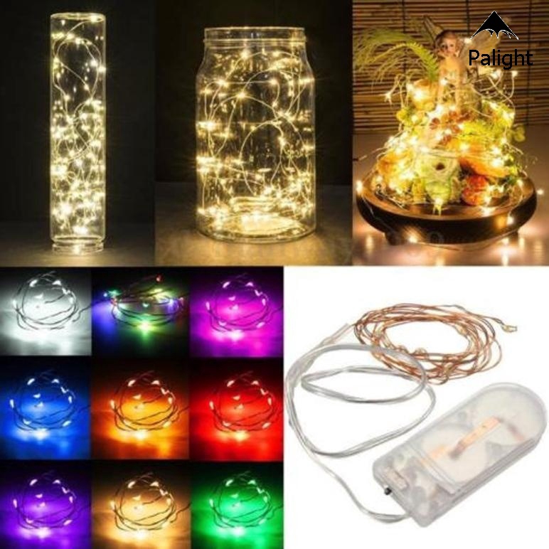 Dekorasi Rangkaian Lampu Led Fairy 2m Dengan Baterai Untuk Hiasan Natal Pesta Shopee Indonesia