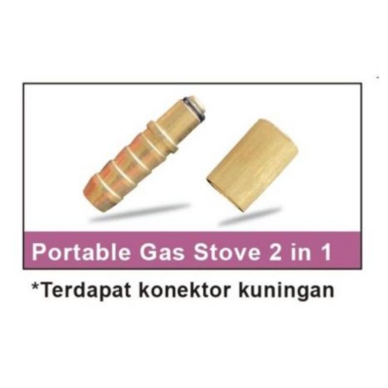 SAMBUNGAN GAS KOMPOR PORTABLE