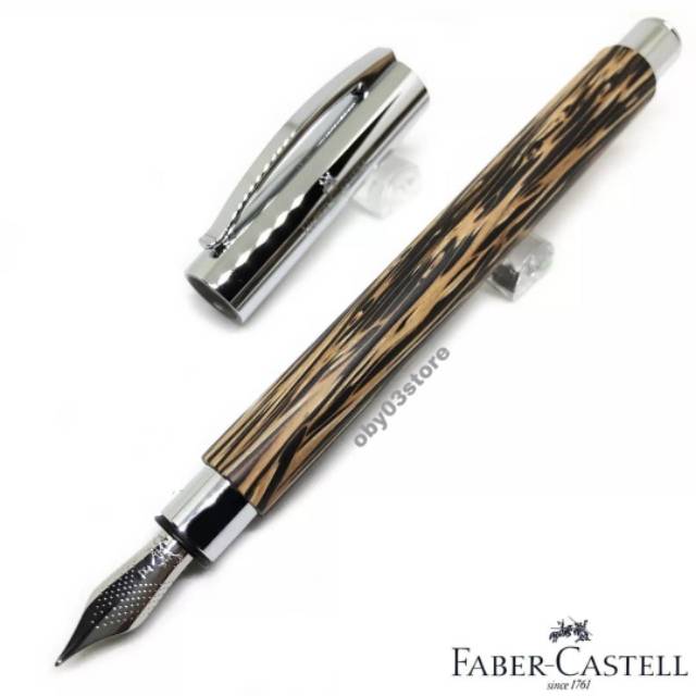 

Fountain Pen Faber Castell Ambition Coconut Wood Nib M.Medium.OriginaL