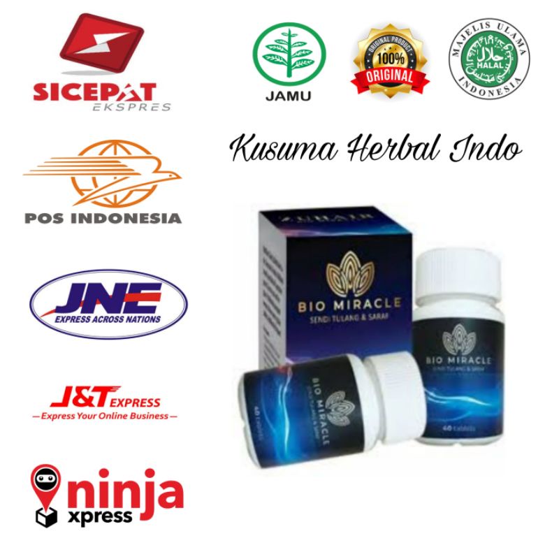 Bio Miracle ORI Bio Miracle Solusi Masalah Sendi Obat Tulang Sendi Asli Original