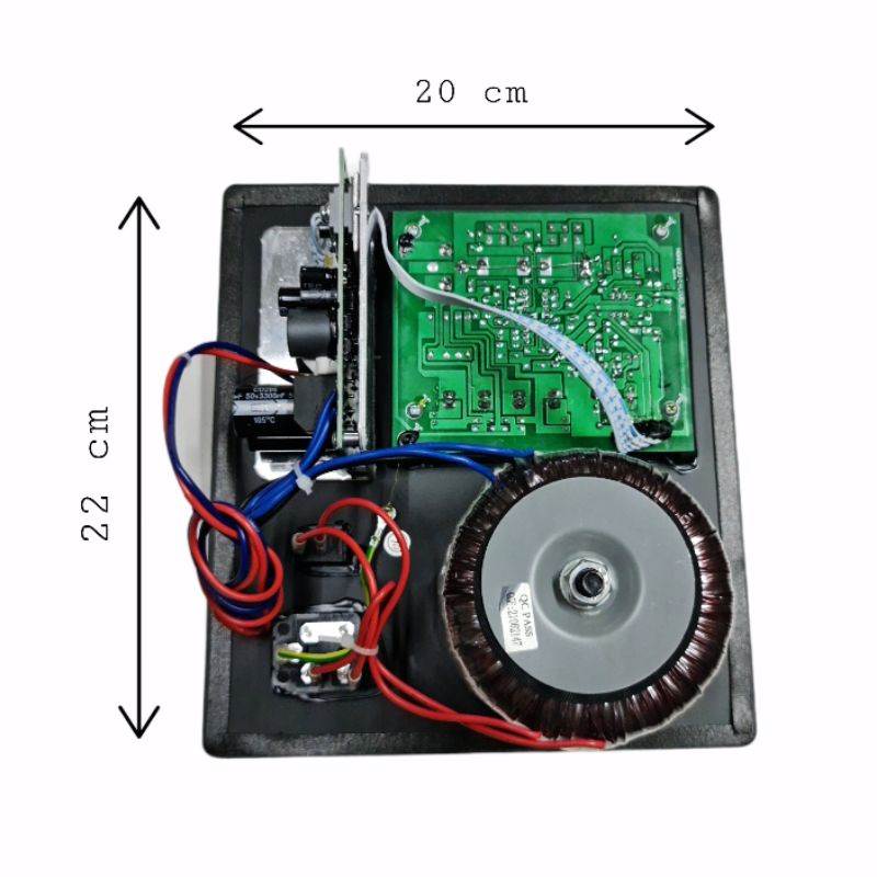 Power Kit subwoofer Active class D 500 watt