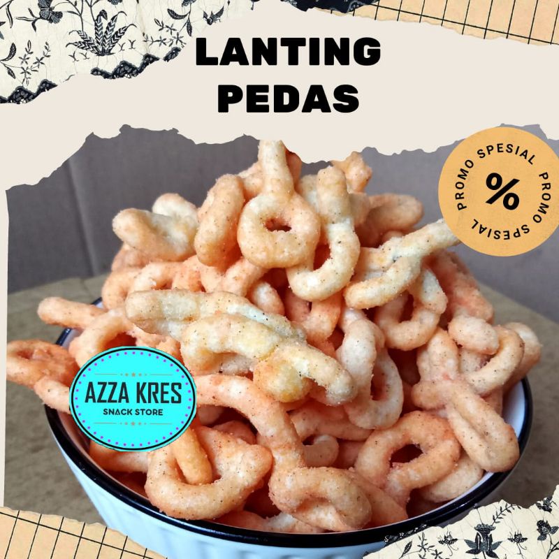 

Lanting Pedas Snack Kekinian - Azzakres