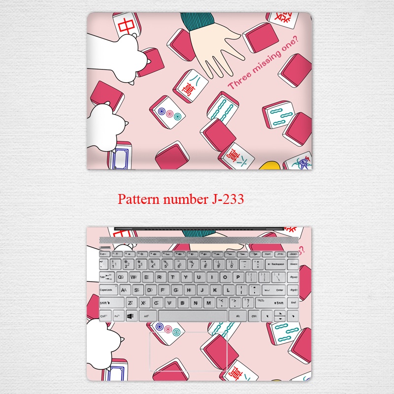 2pcs Stiker Pelindung Laptop UNIVERSAL Motif print Buah Bahan VINYL Ukuran 12 13 14 15.6 Inch HP Specter X360 Pavilion Zhan66 Pro G1