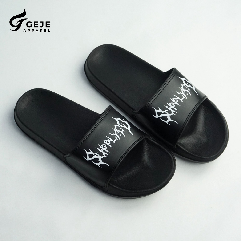 [SDL0008-10] Sandal slop / Sandal Slide / sendal slide slippers  Footwear original Supply.Co