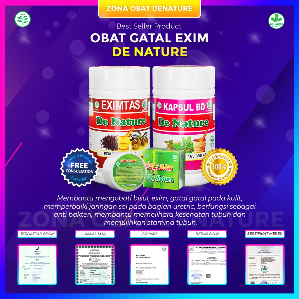 Obat Khusus Gatal Kulit Eksim Kering Menahun Paling Ampuh Untuk Pria & Wanita Salep Exim Basah Brunt