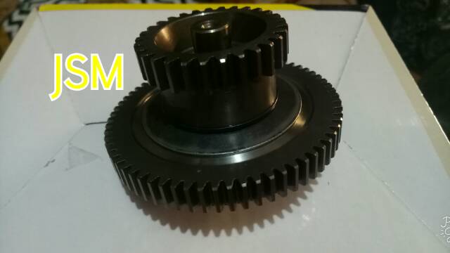 Gear idle stater klx150 29T 67T gigi idel doubel sedang dinamo stater