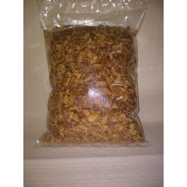 

Bawang goreng 500gr grade B+ bawang goreng khas brebes 500gram