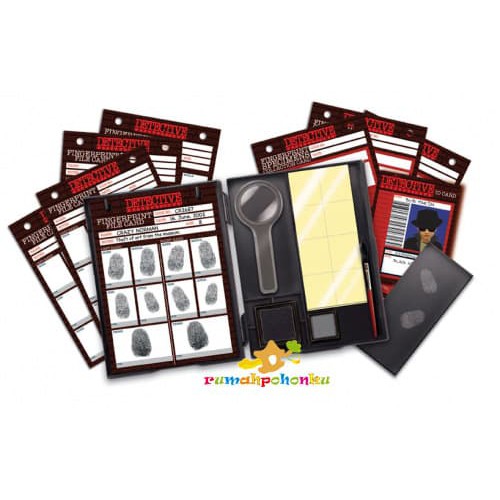 Mainan Science Detective Fingerprint Kit 06scn06 Shopee Indonesia