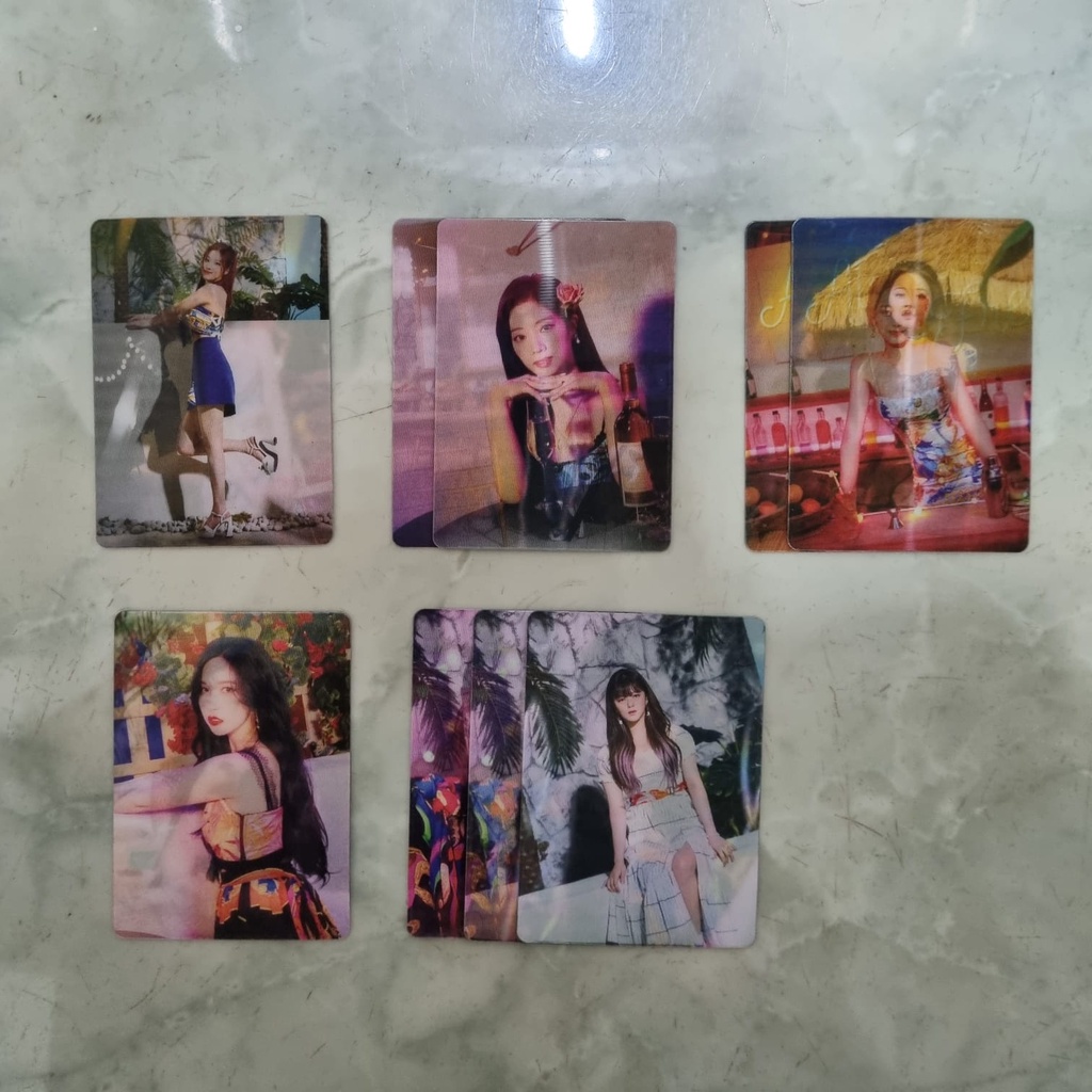 [SHARING] ALBUM TWICE OF LOVE LENTI PHOTOCARD DAHYUN SANA MINA TZUYU JEONGYEON