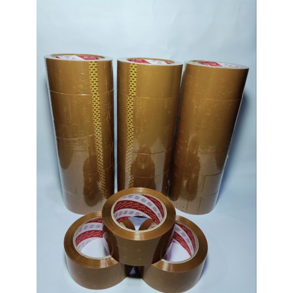 

lakban coklat 45mm x 90 yard full saas tape per roll