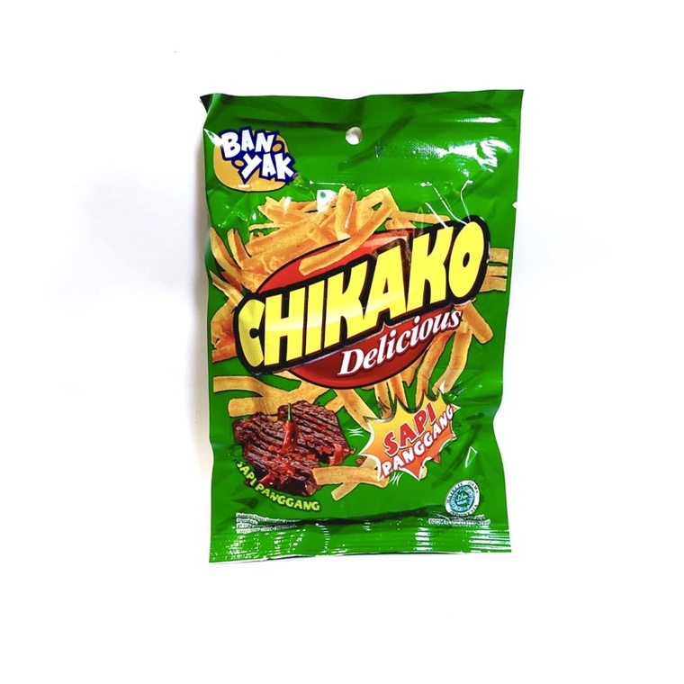Chikako snack Rasa Sapi Panggang ( 10 pcs x @ 20g )