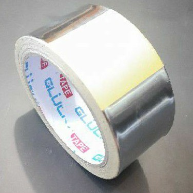 Lakban Aluminium Tape Size 45mm x 16M Foil Tape (A1185)