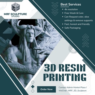 Cetak 3D Print Bahan Resin