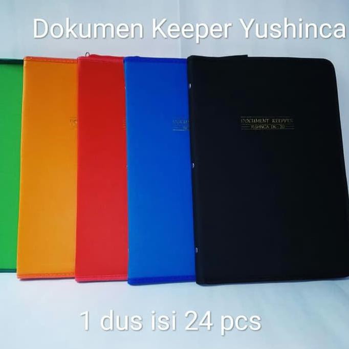 

Map Dokumen Keeper Resleting Yushinca DK 60 Lbr - Hitam