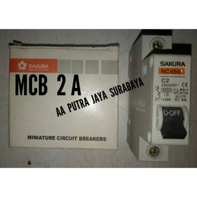 MCB 2 A Ampere