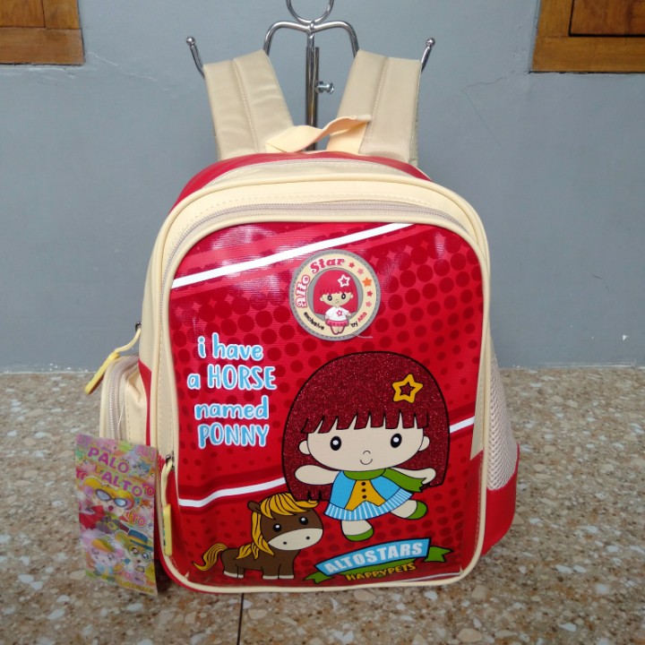 Tas Ransel Sekolah Alto Star Original Have Horse 100% alto