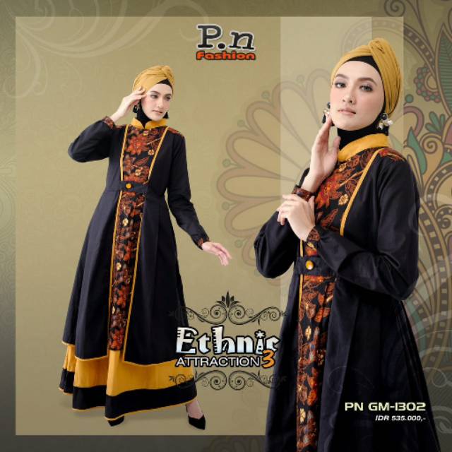 Gamis PN fashion GM-1302
